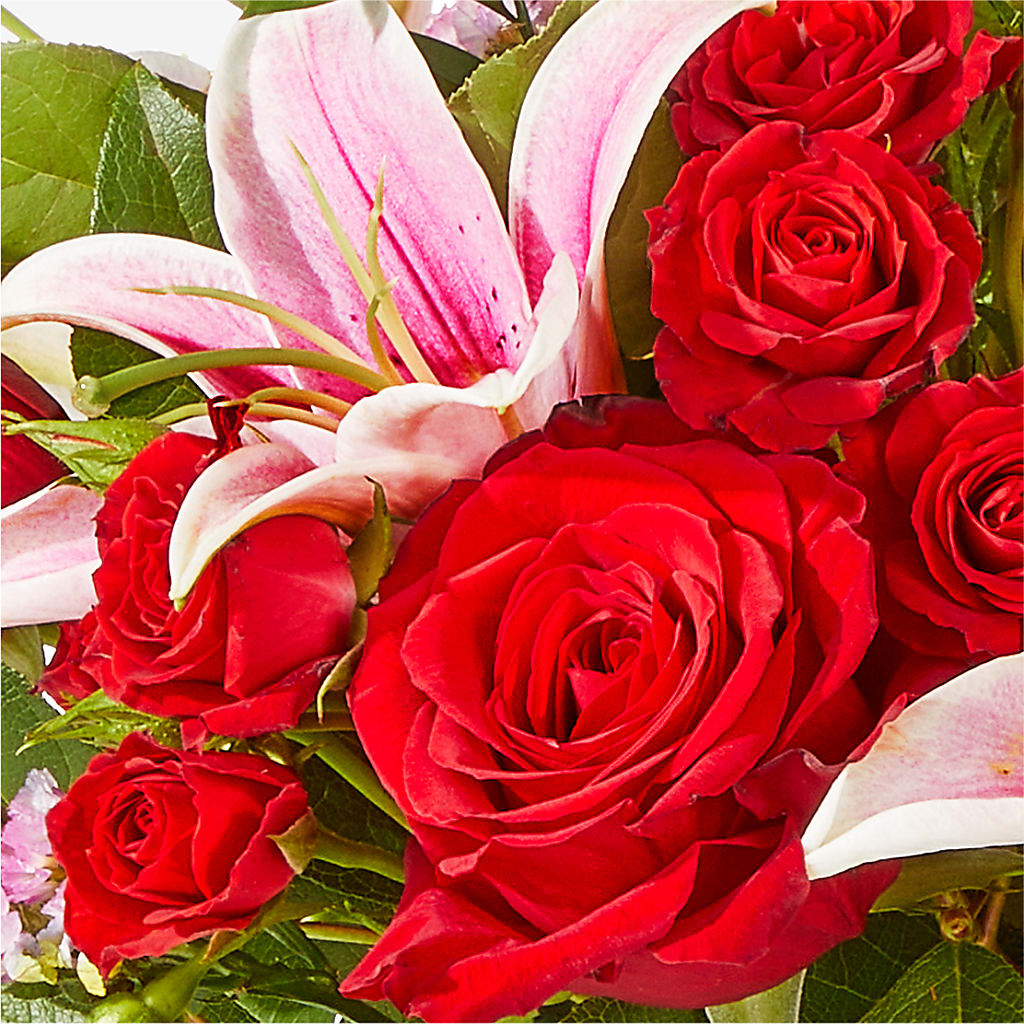 Hopeless Romantic Bouquet –  White Lilies N Paradise, Kokomo IN